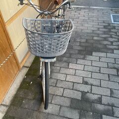 リサイクルショップどりーむ荒田店　No575 ジャンク　電動自転車　バッテリー無し　アシスト動作確認不可　ギア切り替え不可　アシスト機能無しの自転車としては乗れます。の画像