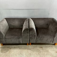 シングルソファ ソファ ソファー 1P 1シーター 1人掛け 一人掛け 1人用 一人用 2脚セット RW754の画像