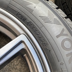 スタッドレスアルミセット　14インチ　ナンカン　24年製　1シーズン使用　の画像