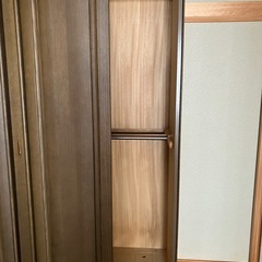 美品　全身鏡付きタンス　の画像