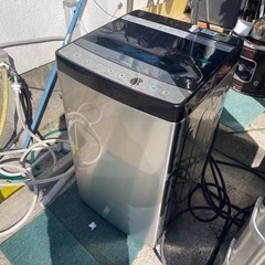 【リサイクルサービス八光】2018年製　ハイアール　JW-XP2C55E-XK 全自動洗濯機  ステンレスブラック [洗濯5.5kg /乾燥機能無 /上開き]の画像