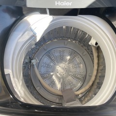 【リサイクルサービス八光】2018年製　ハイアール　JW-XP2C55E-XK 全自動洗濯機  ステンレスブラック [洗濯5.5kg /乾燥機能無 /上開き]の画像