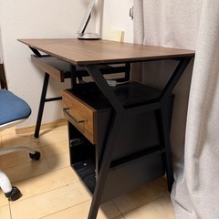勉強机+椅子の画像