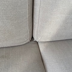 ソファ　ファブリックの画像