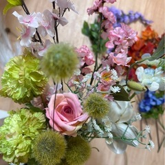 造花 46本　ウェディングブーケやフラワーアレジメントにの画像