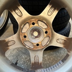 2024年製　スタッドレスタイヤ・ホイール4本セットの画像