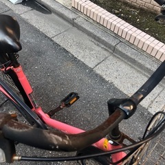 一通りの整備済み 26インチシングル自転車の画像