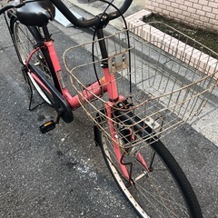 一通りの整備済み 26インチシングル自転車の画像