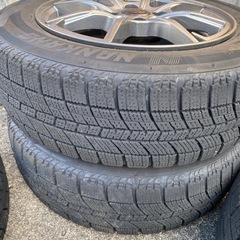 スタッドレスアルミセット　14インチ　ナンカン　21年製　3シーズン使用　の画像