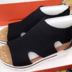 Adrienne Vittadini ウェッジサンダル, 24 / 24.5 cm? (USA 7.5) / wedge sandals (US size 7.5)の画像