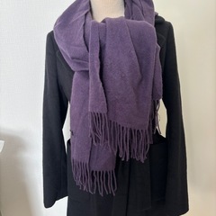 レディース冬コート、セーター、マフラーの画像