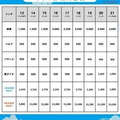 0円タイヤ・廃タイヤ・引取のみ可・交換作業可・お問い合わせくださいの画像