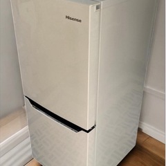 🎀 Hisense🎀 ❄️2ドア冷凍冷蔵庫❄️💜130L💜✨動作良好✨🩷美品🩷の画像