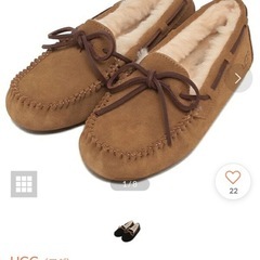 UGG デッキシューズ の画像