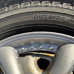 155/65R13スタッドレスタイヤ(４本セット)の画像