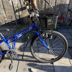 【5673】子供車　24インチ　折り畳み　8,300円（防犯・税込）の画像