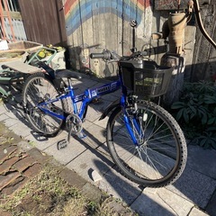 【5673】子供車　24インチ　折り畳み　8,300円（防犯・税込）の画像