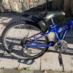 【5673】子供車　24インチ　折り畳み　8,300円（防犯・税込）の画像