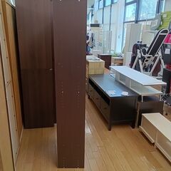 ★リユースのサカイつくば店★TK7300  収納棚 ブラウン H174.5×D30×W61 クリーニング済みの画像