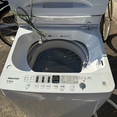 Hisense洗濯機　2022年製の画像