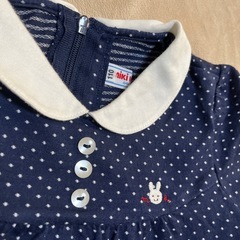 ミキハウス　女の子　夏ワンピース　100前後の画像