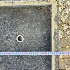 屋外用水盤　盆栽園でよく見る　177cm×90cm×8cmの画像