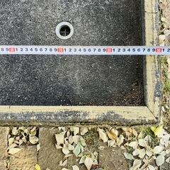 屋外用水盤　盆栽園でよく見る　177cm×90cm×8cmの画像