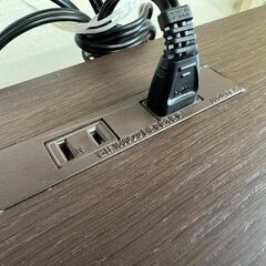 J3199【リユースのサカイ柏店】　TV台　木製　コンセント付　クリーニング済みの画像