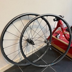 ミノウラ固定ローラ(LR341)とホイールセットの画像