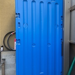 仮設トイレ　小便器　中古清掃済み　扉なしの画像