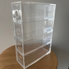 無印良品　四段収納ケースの画像