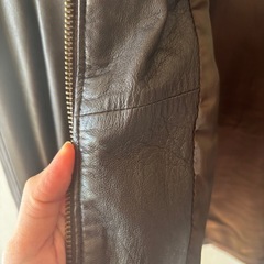 　　　レディース　革ジャン(茶)の画像