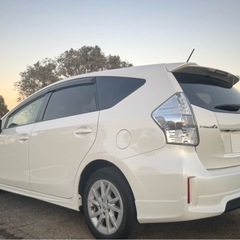 ★上級Gグレード★ドラレコ★フリップダウン★プリウスα★車検R9年8月の画像