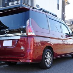 即乗りＯＫ 4WD 30年式 セレナハイブリッド 電動オートステップ エマージェンシーブレーキ ナビ フルセグTV Bluetooth アラウンドビューモニター 両側パワスラ インテリキー クルコン LEDライト ETCの画像