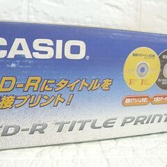 長期保管未使用品 カシオ CD-Rタイトルプリンター CW-50 CASIO 札幌市 白石店の画像