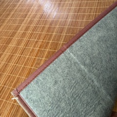 竹ラグマット　180×180２枚の画像