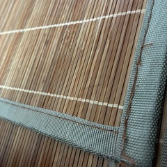 竹ラグマット　180×180２枚の画像