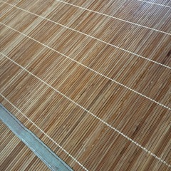 竹ラグマット　180×180２枚の画像