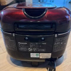 Panasonic 炊飯器 3合炊き　 　の画像