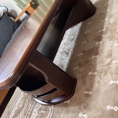 木製ローテーブル　の画像