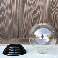 金魚鉢　メダカ　花瓶　ガラスの画像