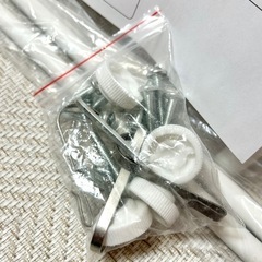 【新品】レンジラック トースターラック 置き台 伸縮式　ホワイトの画像