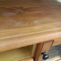 ★リユースのサカイつくば店★TK7303 クロシオ テレビ台 ナチュラル H40×D41×W80 クリーニング済みの画像