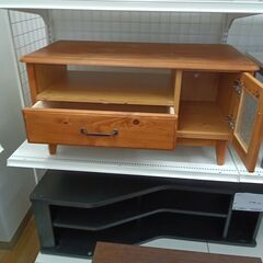 ★リユースのサカイつくば店★TK7303 クロシオ テレビ台 ナチュラル H40×D41×W80 クリーニング済みの画像