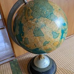 古い地球儀の画像