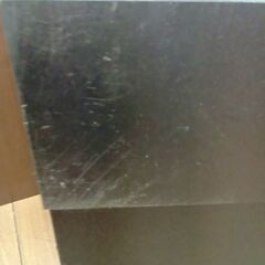 ★リユースのサカイつくば店★TK7304  スピーカー付テレビ台 ブラック H42×D40×W90 クリーニング済みの画像