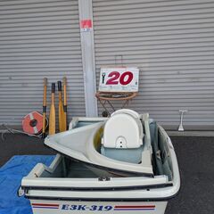 船　ボート　釣り　３分割の画像