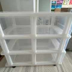 ニトリの収納棚の画像