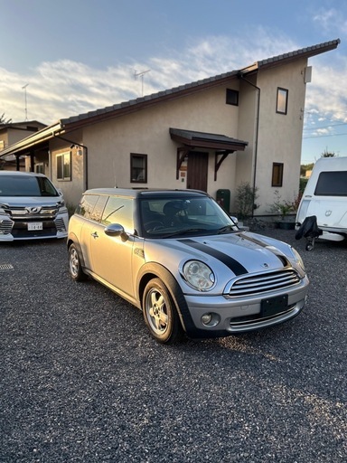 連休につき値下げします。ミニクーパー　クラブマン シルバーツートンカラー