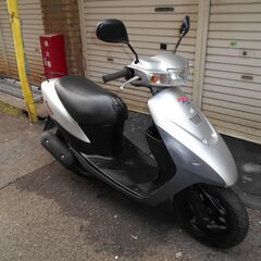 レッツⅡ　2スト　CA1PA　スピード抜群　バッテリー・シートカバー新品　Eオイル満タンの画像
